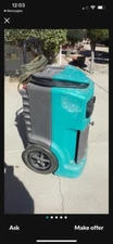 Commercial Dri-eaz dehumidifier and Viking central air mover