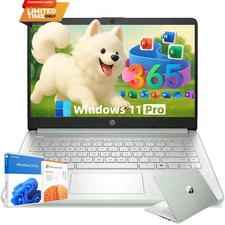 2025 HP Student Business Laptop,Intel Processor N150,16GB 384GB Storage+Win11pro