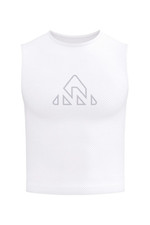 Men's White Pro Cycling Base Layer