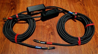 MIT AVT Ma ( Maximum Articulation ) Analog Interconnect 22 Ft Pair. Audiophile. 