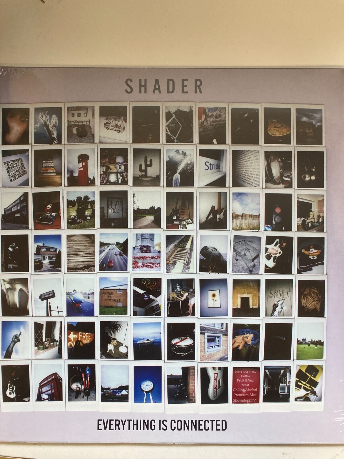 SHADER EVERYTHING IS CONNECTED, VINYL LP, NEW & SEALED