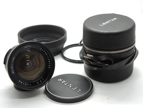 Very Rare Super-Lentar Wide Angle 21 mm 3.8 Japanese Flektogon lens M42 Fuji Fx - Picture 2 of 11
