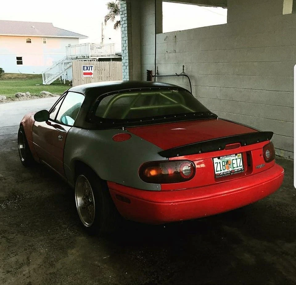 Rear Overfenders Wide Body 40mm MX 5 NA Miata 90 97 eBay