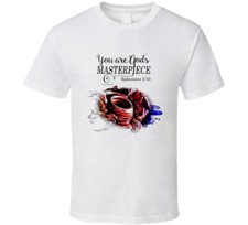 You Are God's Masterpiece Ephesians 2:10 Bible Verse Christian Gify T Shirt