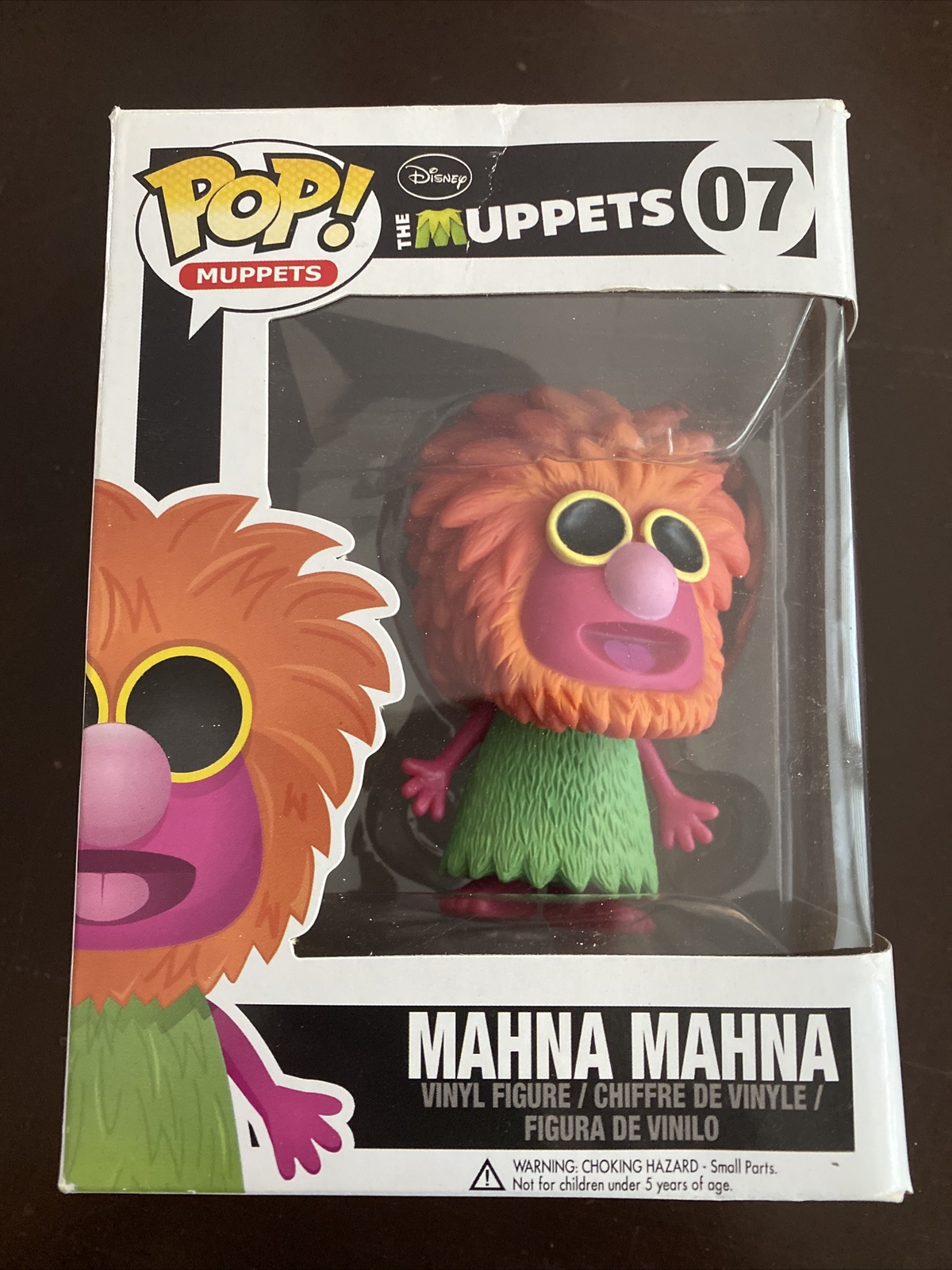 Funko Pop! Vinilo: The Muppets - Mahna Mahna #07 Sin Abrir En Caja