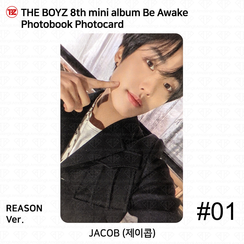 The Boyz 8th Mini Album Be Awake Photobook ver Photocard Film