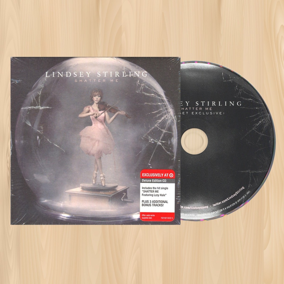 3 Bonus Tracks Lindsey Stirling Shatter Me Target CD Sun Skip