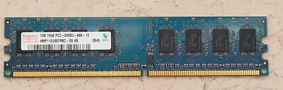 RAM Hynix 1GB 1Rx8 PC2-6400U-666-12