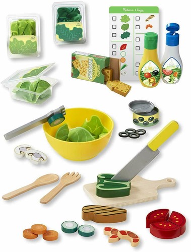 Melissa & Doug Kids Kitchen Role Play Toy Set Food & Cooking Learning Set Gift - Picture 83 of 115