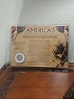 America's Rare 19th Century Coins Barber Silver Nickel in cardboard display 1899