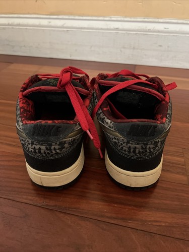 2006 WORN NIKE SB DUNK LOW SBTG SABOTAGE 313170 201 Sz 9.5 - Picture 5 of 12