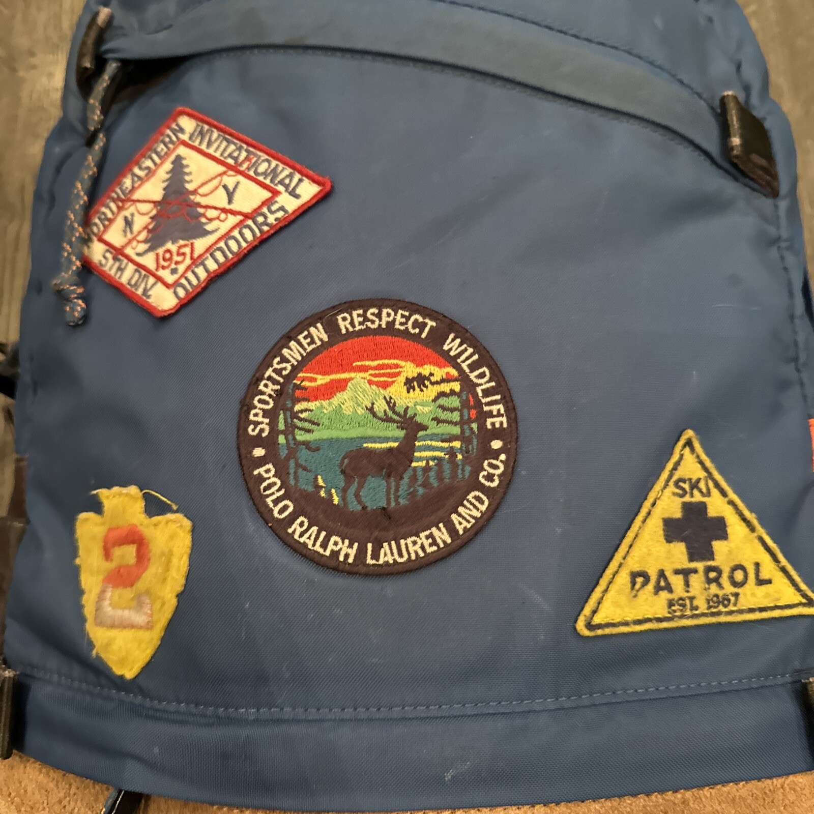 Rare RALPH LAUREN Outdoor Patchwork Expedition Ex… - image 2