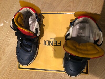 Fendi boots boys original 32EU made in Italy UK