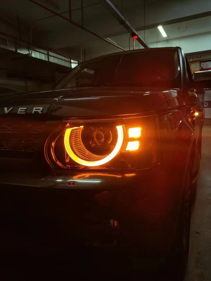 Conjunto de faros para Land Rover Range Rover Sport 2010 2011 2012 Foto 4 de 4