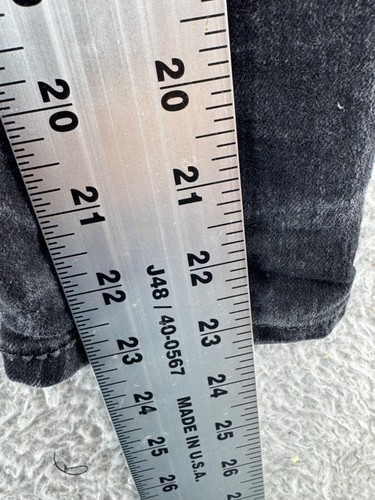 Denizen From Levi's Skinny Jeans Black Pants Kids Size 5 Regular Bottoms - Picture 6 of 7