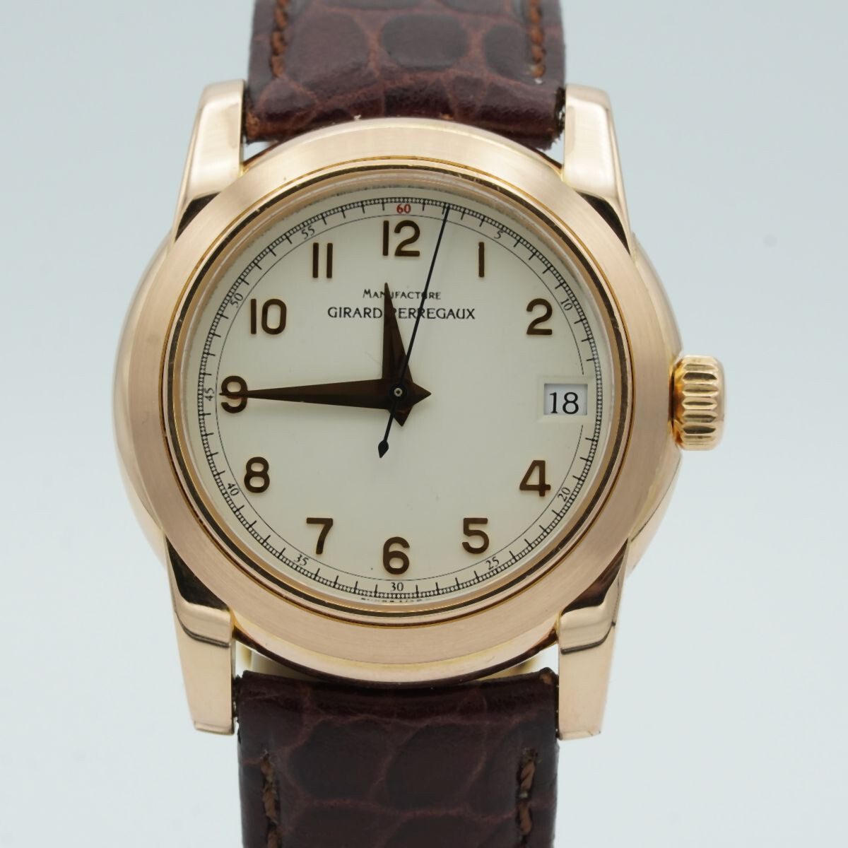 GIRARD-PERREGAUX FÜR FERRARI AUTOMATIK HERREN UHR 8025 18K Gold