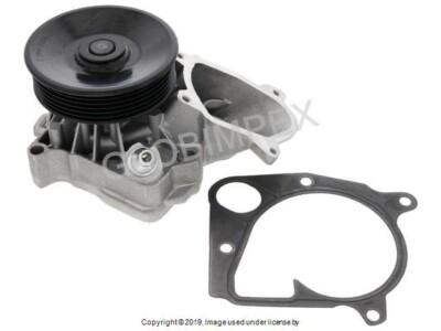For BMW (2009-2013) Water Pump with Pulley SALERI OEM + 1 YEAR WARRANTY