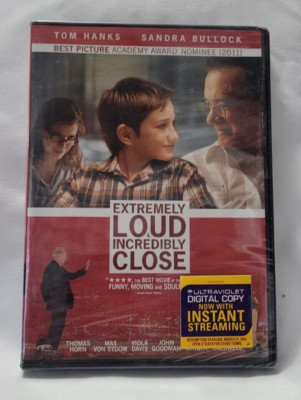 ''Extremely Loud and Incredibly Close'' Movie DVD 2011 BRAND NEW