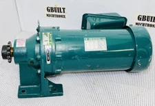SINGLE PHASE SUMITOMO SM-CYCLO 115v/220v GEARMOTOR, CNHM03 1/3HP  87:1 RPM 20.1