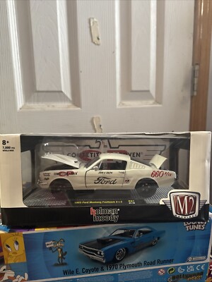 M2 MACHINES 1965 FORD MUSTANG  FASTBACK 2+2 R91 21-19  HOLMAN MOODY 1/24