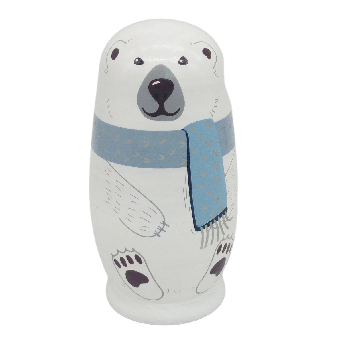 Matryoshka Russian Nesting Dolls Babuska Babushka Wooden Animal