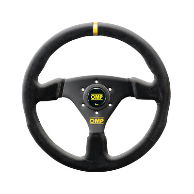 Top OMP Italy TARGA Suede Steering Wheel