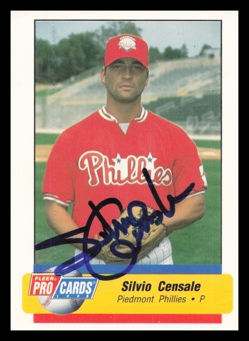 支給品セリエＡ直筆サイン入りキャプテンバンド　アームバンド　非売品　イタリア代表 1995 Piedmont Phillies SILVIO CENSALE Signed Card autograph