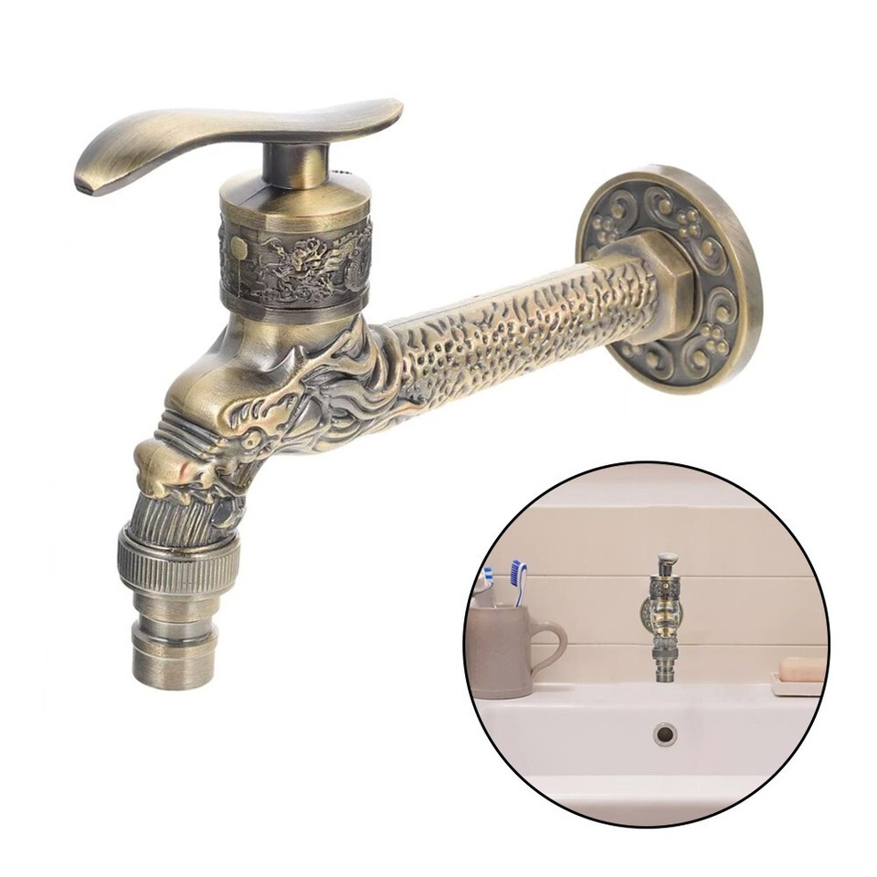 Decorative Outdoor Faucet Antique Kitchen Faucet Bathroom Upgrade Retro