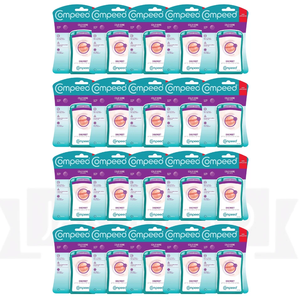 Parche para herpes labial Compeed 300 parches - paquete de 20 de 15 parches Foto 4 de 4