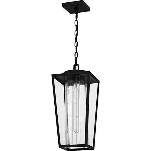 Quoizel JET1909 Jett 9"W Outdoor Mini Pendant - Black - Picture 6 of 8