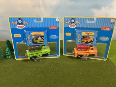 Thomas And Friends Take Along Log Car And Barrel Car. New On Box LOT