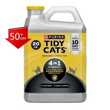 Purina Tidy Cats 4-in-1 Strength Clumping and Low Dust Cat Litter  - 20lbs 0.71 per pound