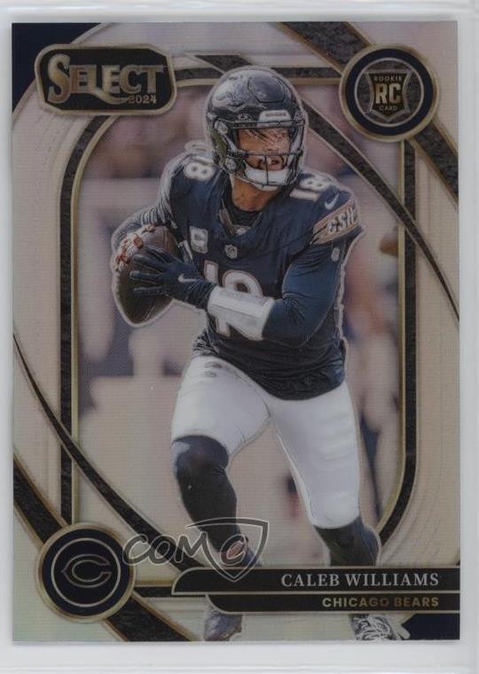 2024 Panini Select Club Level Silver Prizm Caleb Williams #216 Rookie RC