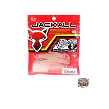 JACKALL Jackall Worm Wobbling 3-inch Prism Fry Clear Lure