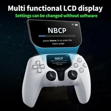 Wireless Gaming Controller with Interactive Screen for PC/PS3/Switch 2 1/Android