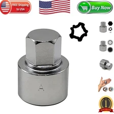 VW-Compatible 529 Wheel Lock Nut Key -  Anti-Theft Socket Tool