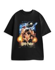 Image of Harry Potter Black Sorcerers Stone Short Sleeved T-Shirt Unisex