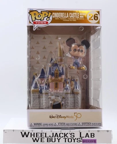 #26 Cinderella Castle & Mickey Mouse Walt Disney World 2021 Funko Pop! World NEW
