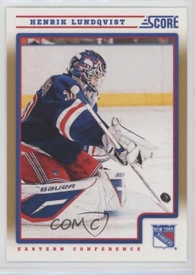 2012-13 Score Gold Rush Henrik Lundqvist #311 HOF 0d7y
