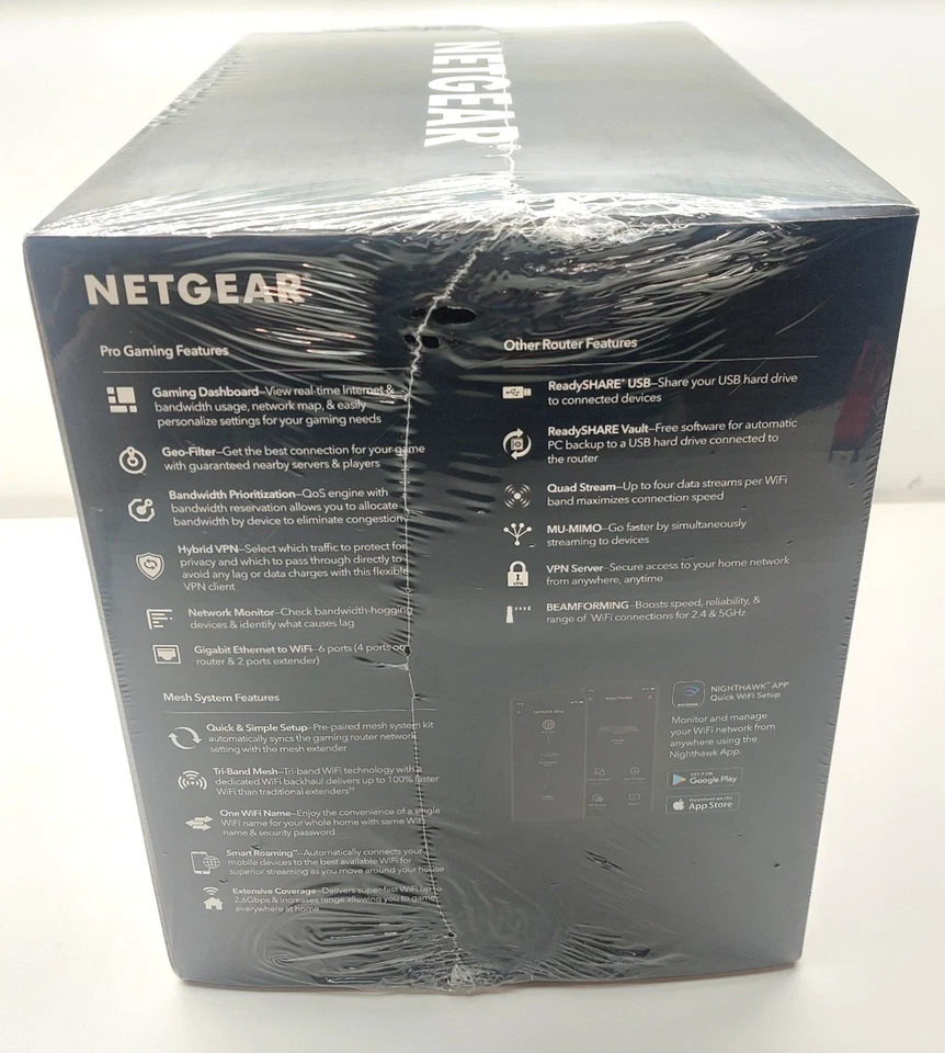 Netgear Nighthawk Pro Gaming Router & Mesh WiFi System XRM570 - Image 4 of 4