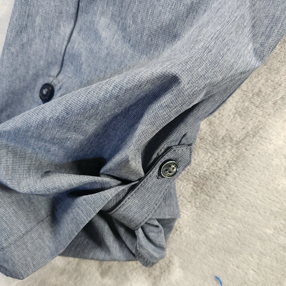 Huk Рыбацкие брюки мужские XL синие спортивные рыболовные брюки на молнии с карманом на колесиках - Изображение 3 из 4