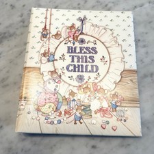 Vintage C.R. Gibson Baby Memory Book "Bless This Child" New Unused