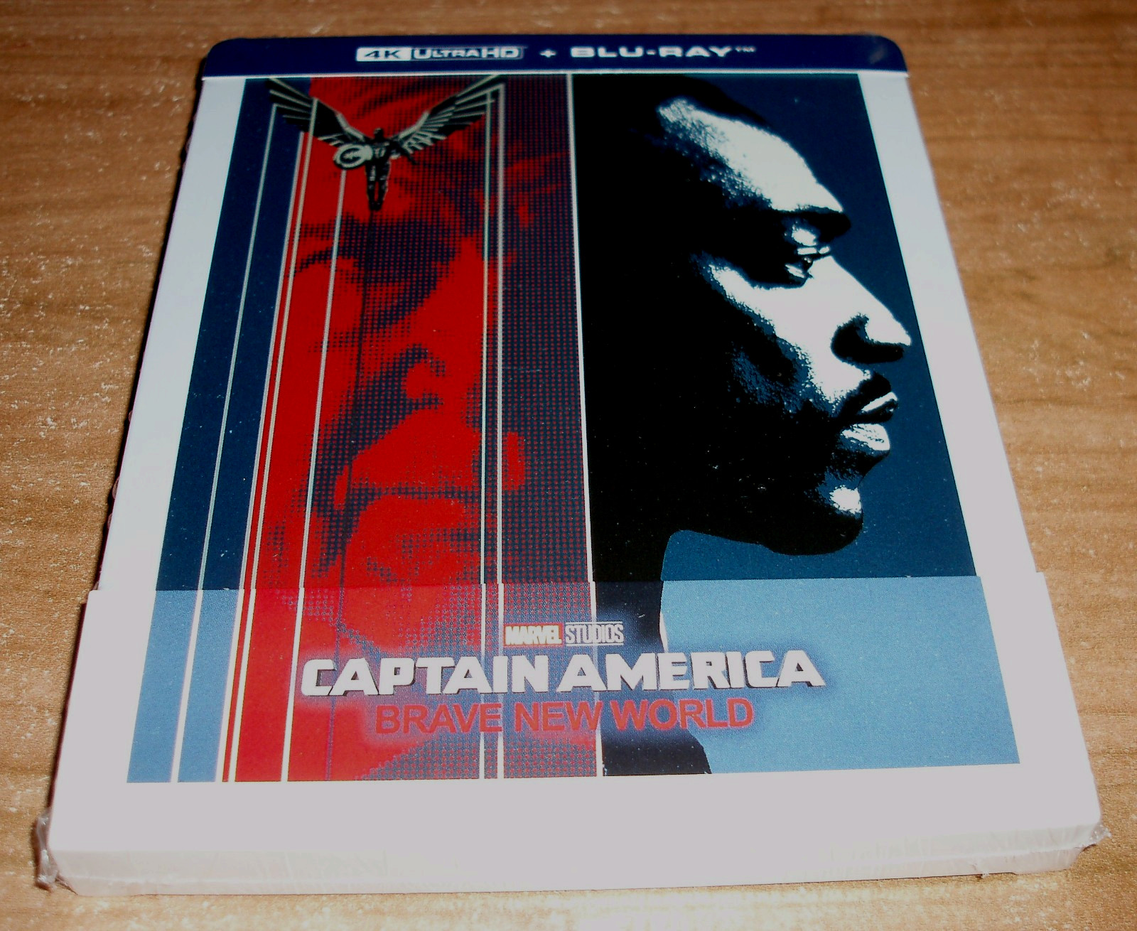 Capitan America Brave New World (Captain America) 4K + Blu-ray Nuovo Steelbook