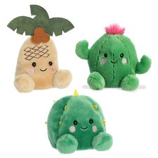 Aurora Plush Palm Pals - SET OF 3 TREES Breezy, Prickles Sonora 5 inch