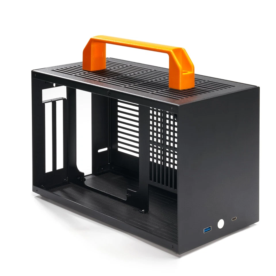 K49-BL Mini ITX Case - 8.3L Small Form Factor, Supports GPU up to 300mm, CPU ... - Image 2 of 4