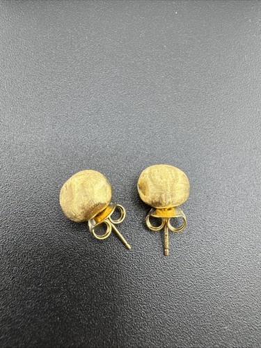 Marco Bicego Africa 18K Y/Gold Round Studs