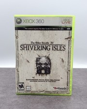 Elder Scrolls IV Shivering Isles Xbox 360 Bethesda Complete CIB Manual & Map