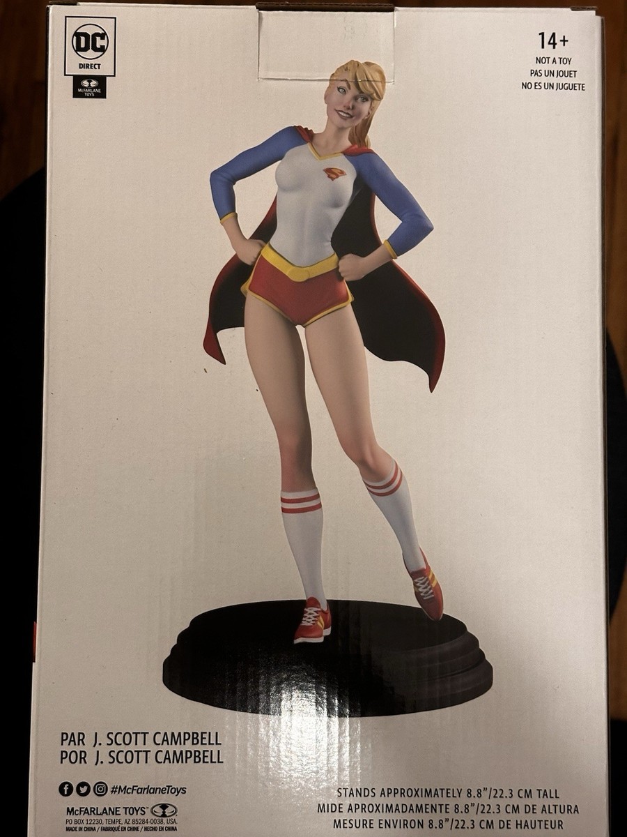 DC Cover Girls Supergirl by J. Scott Campbell 1:8 Scale Resin