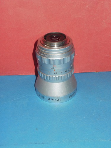 Well-loved wide angle Cine prime lens Soligor 1.4/12.5mm TV lens, C mount - rare - Picture 3 of 18