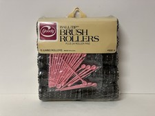 VTG 1977 Goody Ball Tip Jumbo Brush Rollers 10 Ct  24 Pins 9581/4 NEW SEALED
